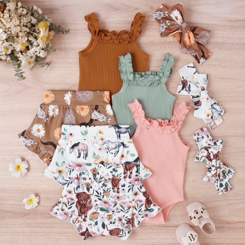 Baby Girl Summer Outfit – Schattig & Luchtig – Baby Kleding Set