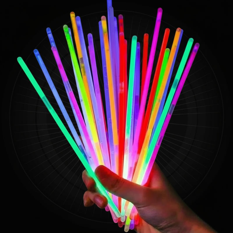 NeonJoy – Kleurrijk & Helder – Lichtgevende Feeststicks