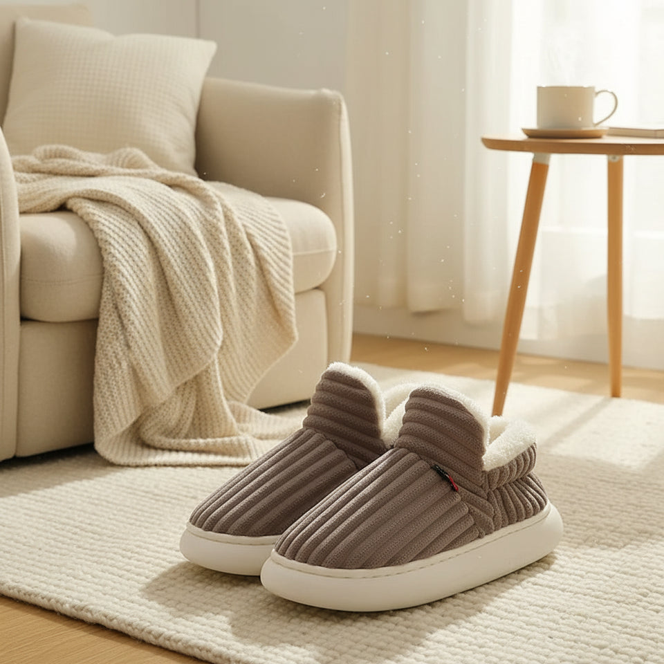 WarmNest – Knuffelzacht & Warm – Anti-Slip Pantoffels