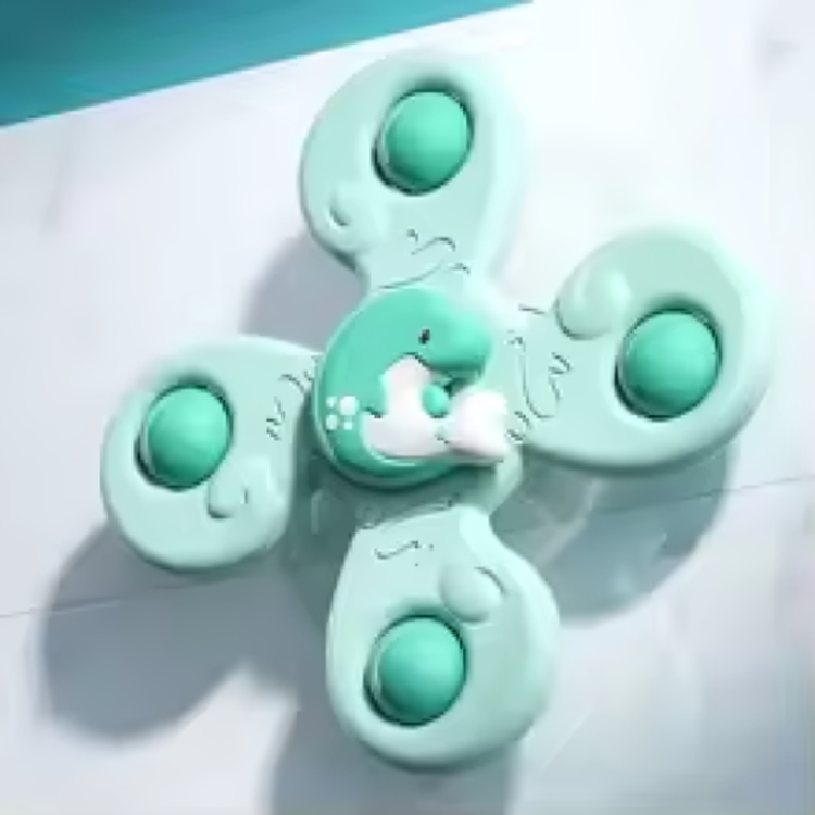 Bath Spinner Toys™ - Leerzaam & Leuk - Fidget Babybad Speeltjes