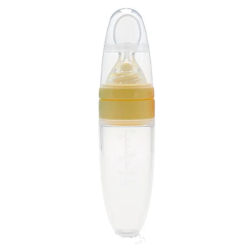 Silicone Feeding Bottle™ - Hapjes met lepel - Siliconen voedingsfles