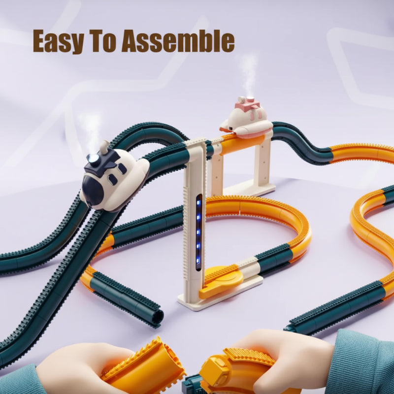 SteamTrack – Interactief & Cool – 360° Stoomtrein baan