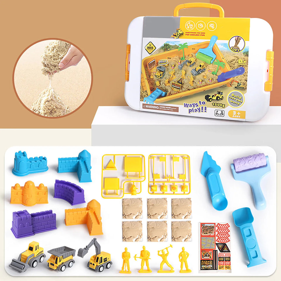 Sand Works – Graaf & Bouw – Kinetisch Zand Speelset