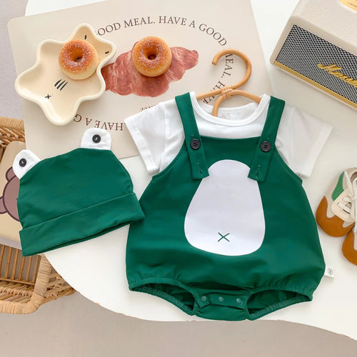 Mini Fashion™ - Zacht & Comfortabel - Kikker Babysuit