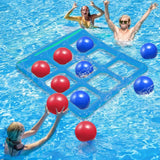 Pool Tic Tac Toe – Kleurrijk & Leuk – Zwembad Vier op een Rij Speelset