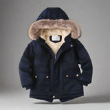 CozyTrend – Elegant & Warm – Parka Winterjas met Bontkraag