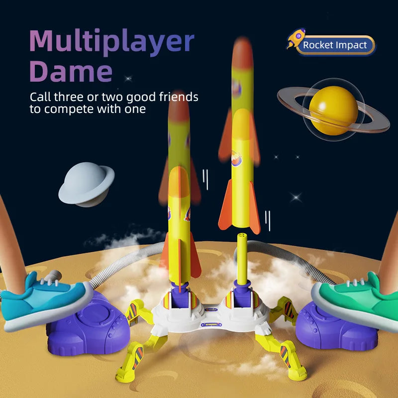 Air Rocket - Spring & Lanceer - Raket Speelgoed – Mijn Hummeltje