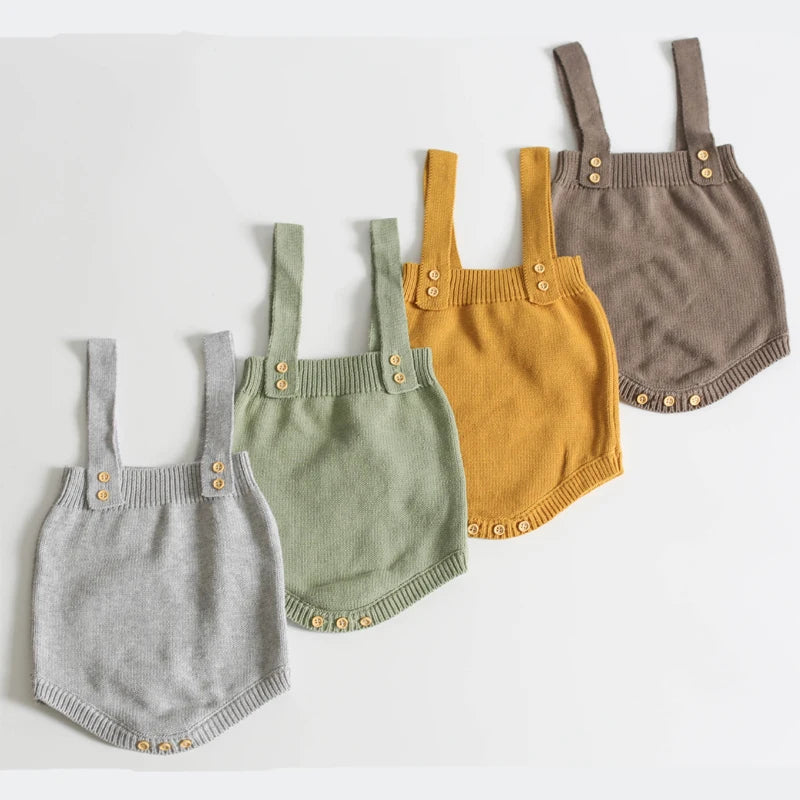 Mini Fashion™ - Schattige Gebreide Babyromper