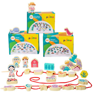Lace & Thread™ – Stapel & Rijg Spel –  Kralen Rijgen