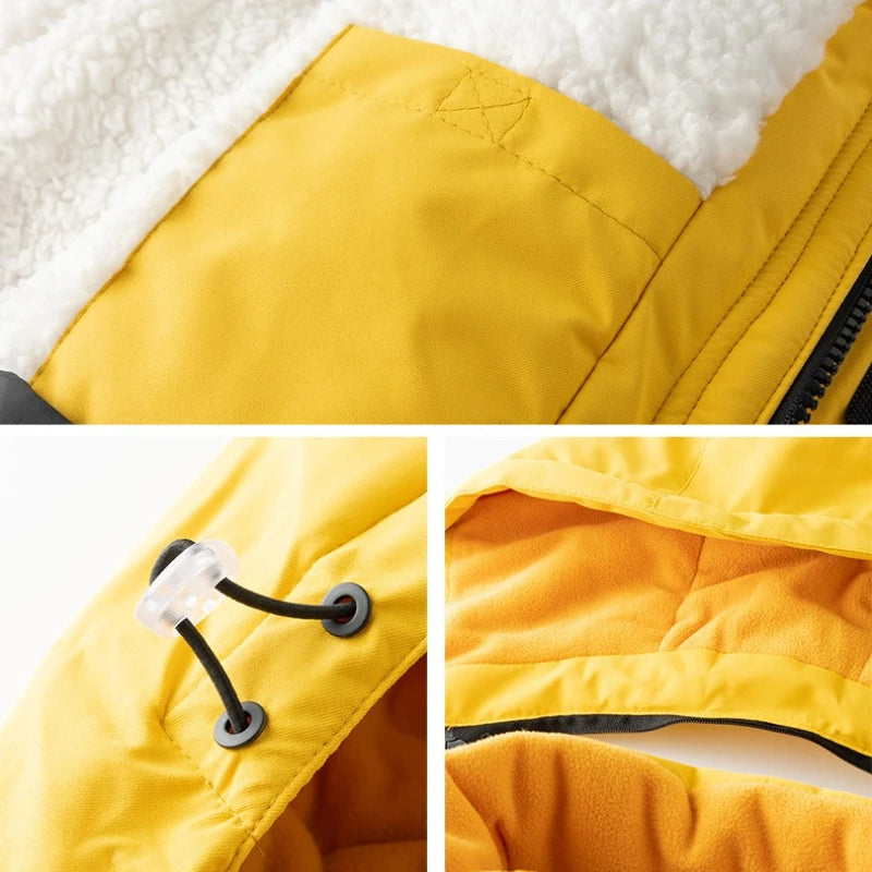 GlacierFit – Ademend & Beschermend Waterdicht – Ski-pak met Fleecevoering
