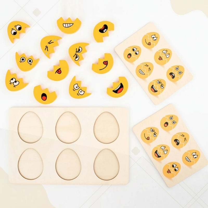 ExpressEggs – Leren omgaan met Emoties – Gezichtsuitdrukking Puzzel