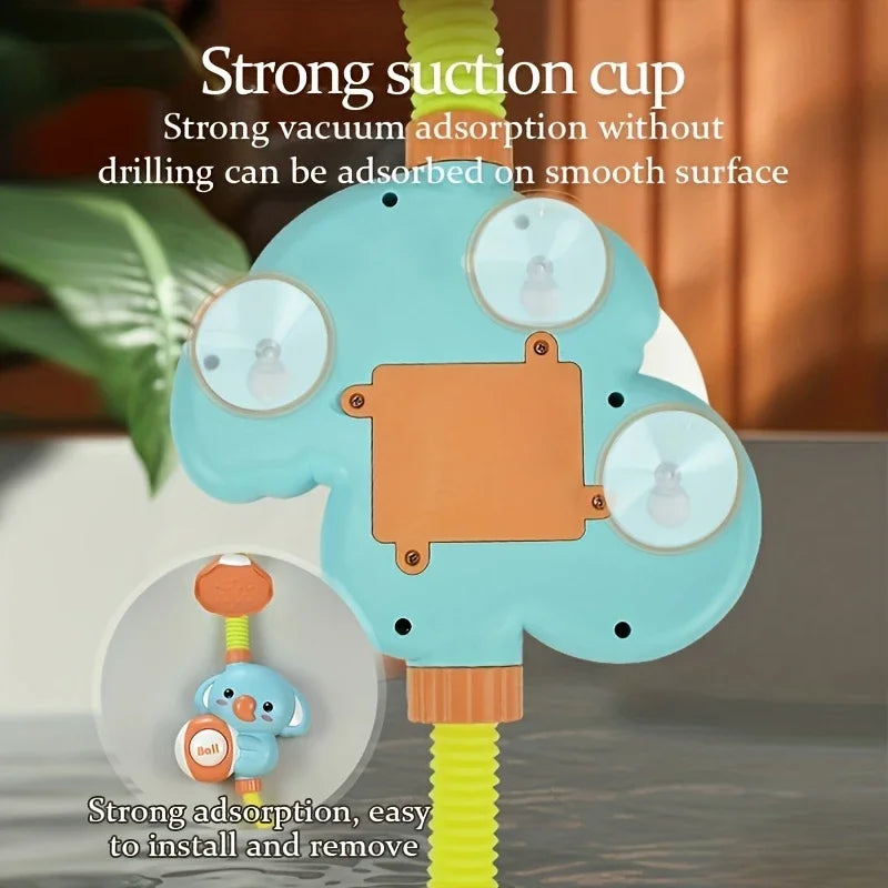 Elephant Shower Set™ – Spetterpret in Bad – Bad Douchekop