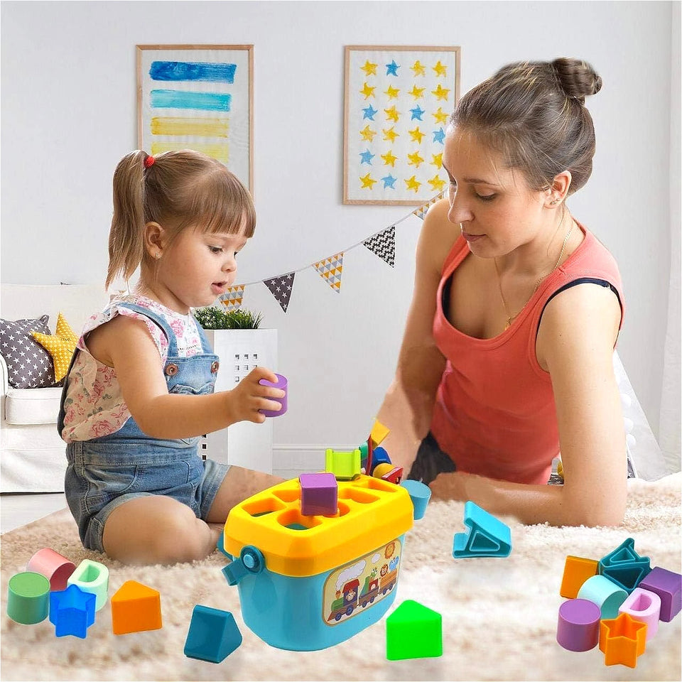 LittleGenius – Spelen & Leren – Kleurrijke Vormen Sorteeremmer