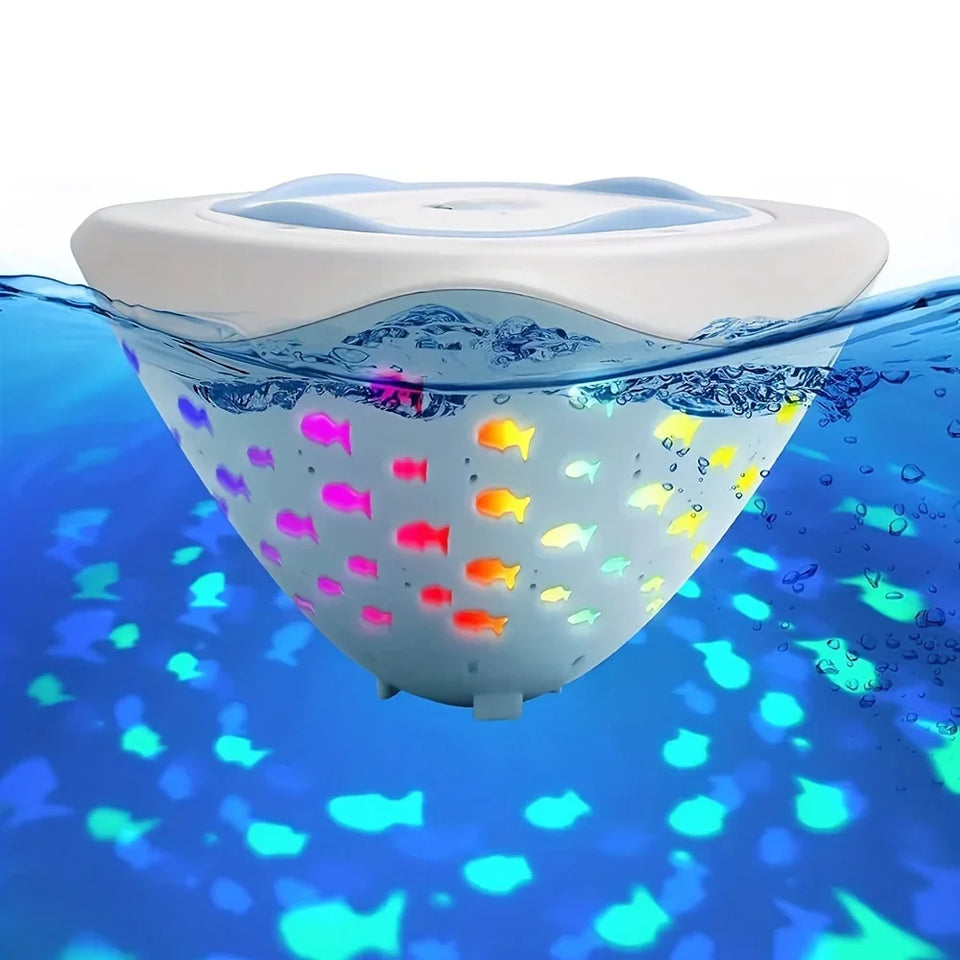 Aqua Party Light™ – Zwemfeestje in Bad – Visjes Lichtprojectie