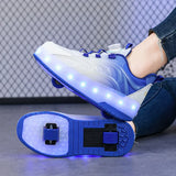 Light-Up Skate Shoes – LED & Comfortabel – Lichtgevende Rolsneakers