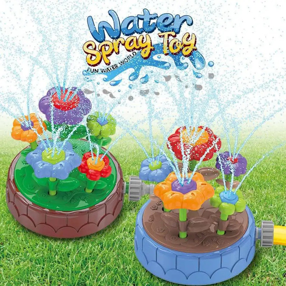 Aqua Bloom - Draai & Spat - Waterspeelgoed Bloemen Sproeier