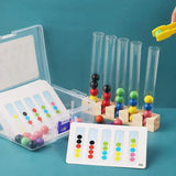 Tube Clip Beads™ - Slim Denkspel - Kleur & Motoriek Spel
