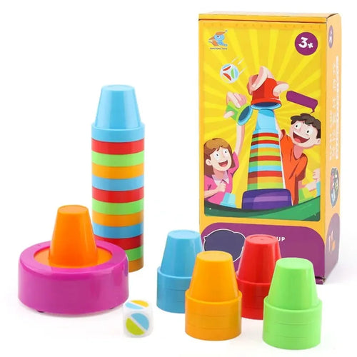 Color Cups™ - Slim Stapelen - Stapelbeker Set
