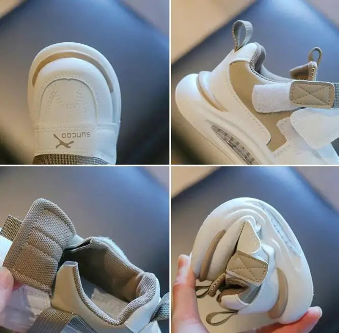 KidStride – Trendy & Functioneel – Klittenband Sneakers
