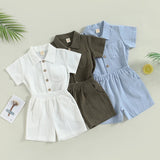 Mini Fashion™ – Stoer & Stijlvol – Katoenen Baby Outfit