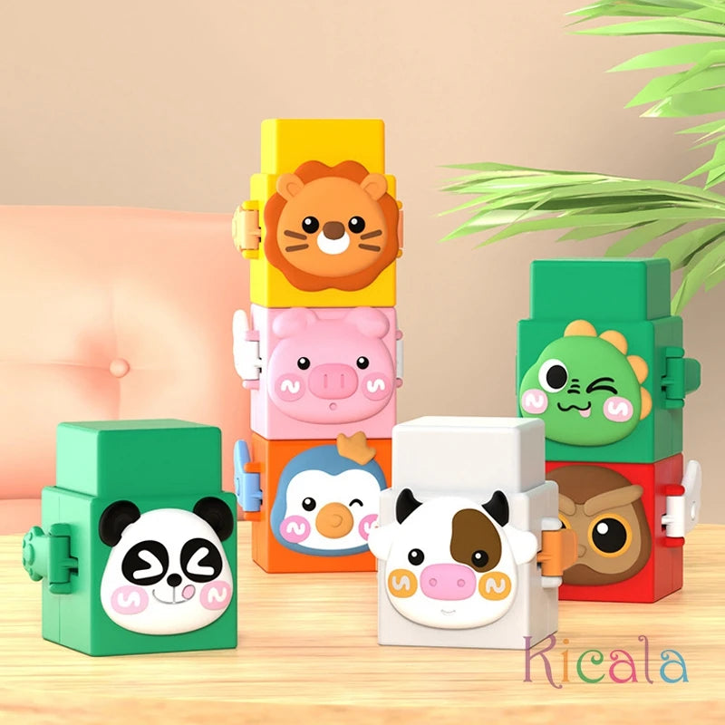 StackAnimals – Leuk & Educatief – Dieren Stapel Speelset