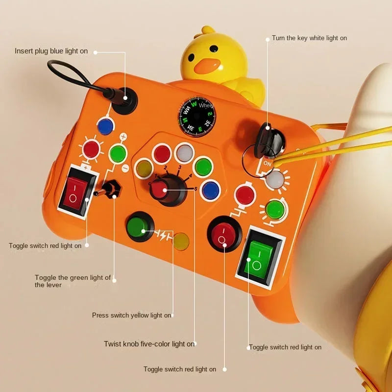 Busy Light Board™  - Licht, Geluid & Plezier - Activiteiten bord