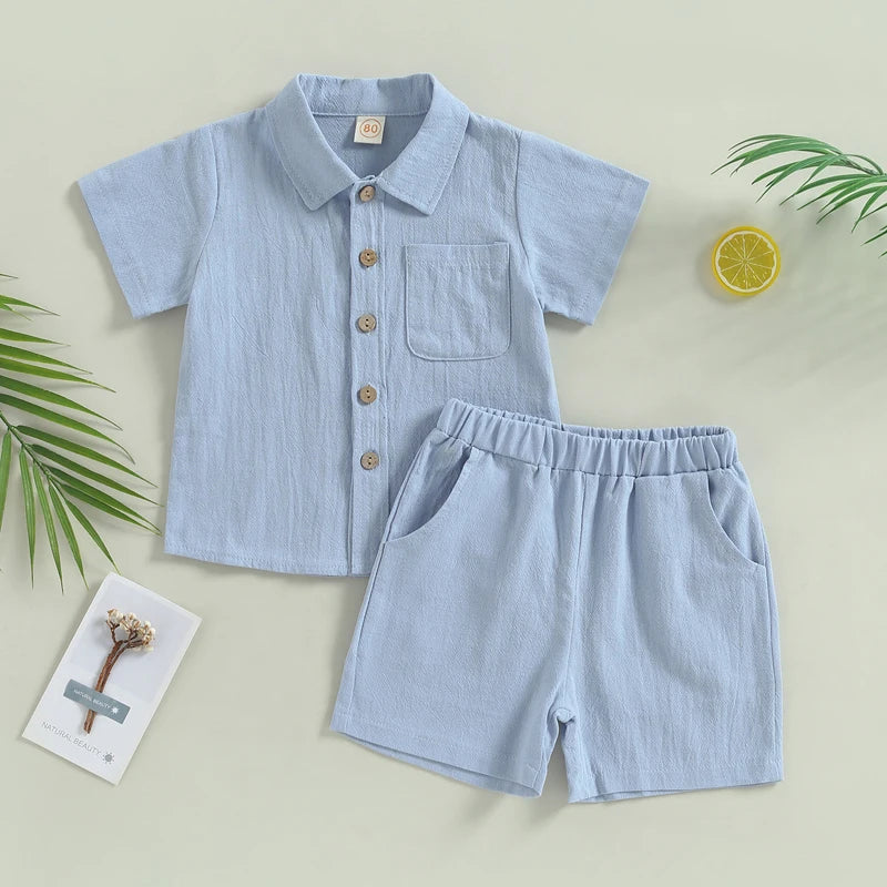 Mini Fashion™ – Stoer & Stijlvol – Katoenen Baby Outfit