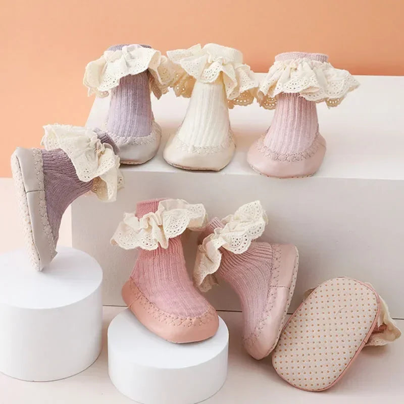 Mini Fashion™ - Schattig & Veilig - Baby Sokschoentjes