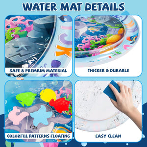 TinyWave – Vrolijk & Ontwikkelend – Baby Sensorische Watermat