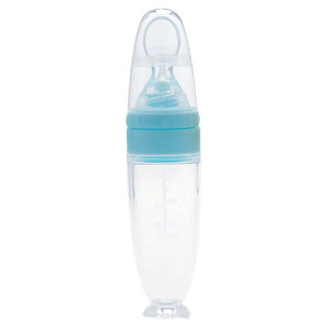 Silicone Feeding Bottle™ - Hapjes met lepel - Siliconen voedingsfles