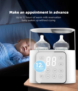 WarmEase - Altijd Perfect Warm - Multifunctionele 9-in 1 Flessenwarmer