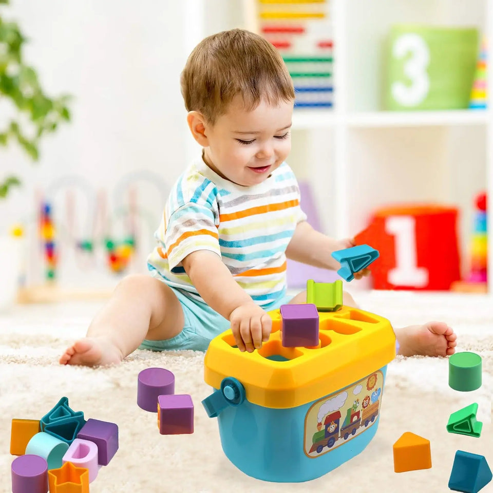 LittleGenius – Spelen & Leren – Kleurrijke Vormen Sorteeremmer
