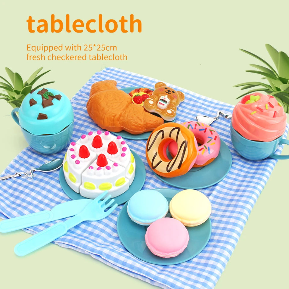 Tea Party Set – Zoet & Chic – Picknick Speelgoed Set