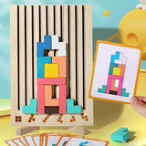 Puzzle Totem™ – Denk & Bouw – Houten Puzzelspel