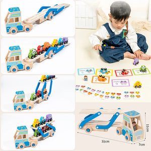 CargoMatch – Creatief & Educatief – Houten vrachtwagen