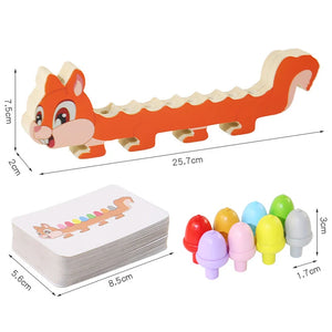 Sensory Color Sticks™ – Kleuren & Dieren – Kleuren Sorteer Spel