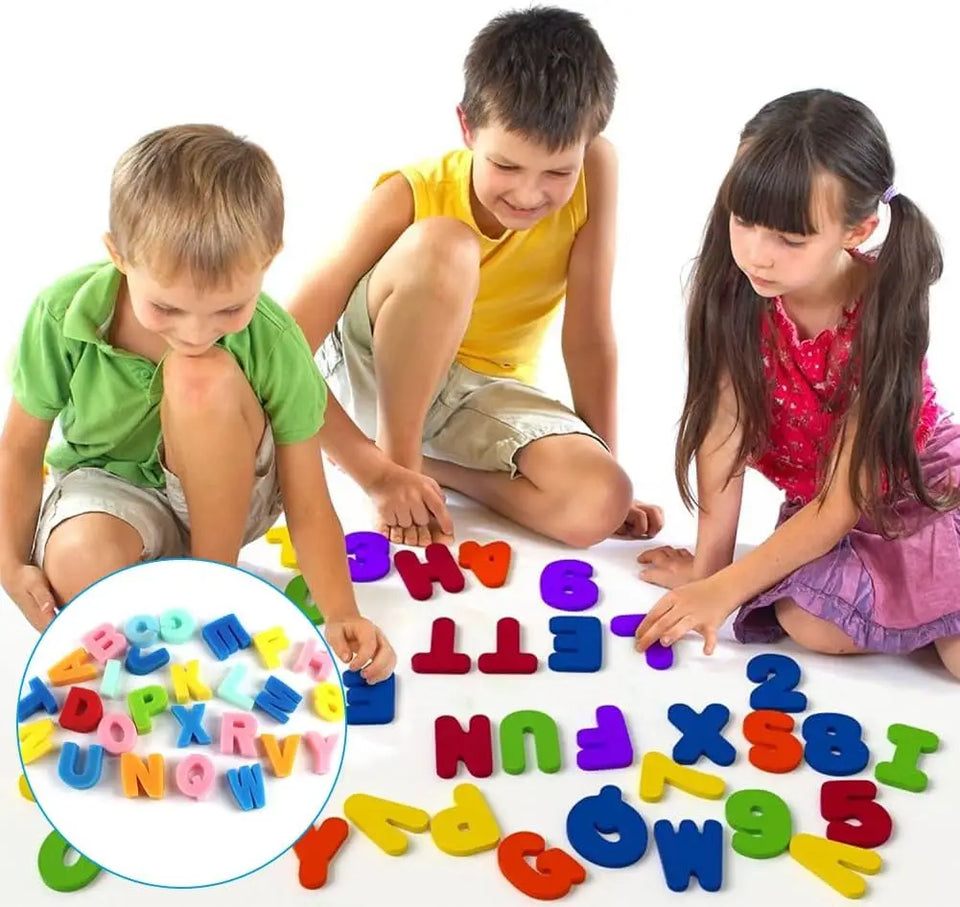 Colorful Bathing Letters™ - Leerzaam & Leuk - Kleurrijke Badletters