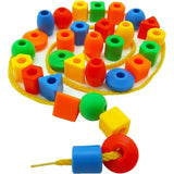 Rainbow Lacing Beads™ – Speels Rijgen – Regenboogkralen met veter