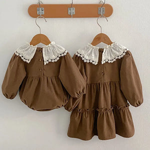 Mini Fashion™ - Comfortabel & Stijlvol - Lente Romper Jurkjes Kinderen