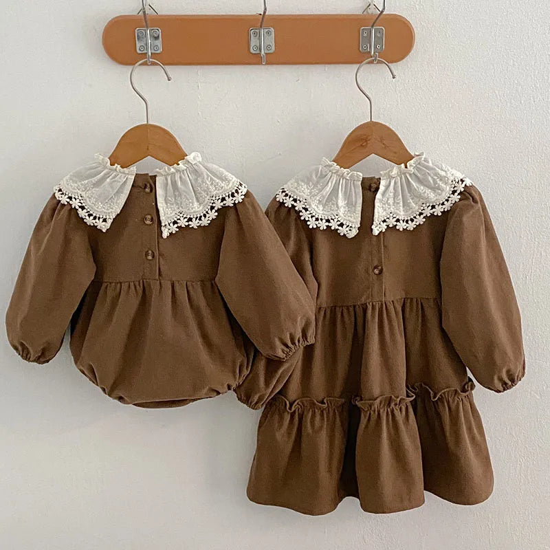 Mini Fashion™ - Comfortabel & Stijlvol - Lente Romper Jurkjes Kinderen