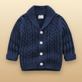 CozyCub – Comfortabel & Modieus – Gebreide Kinder Cardigan Sweater