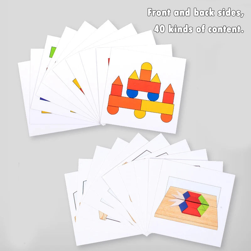 Reflection Play™ – Spiegelen & Leren – Puzzelblokken met spiegel
