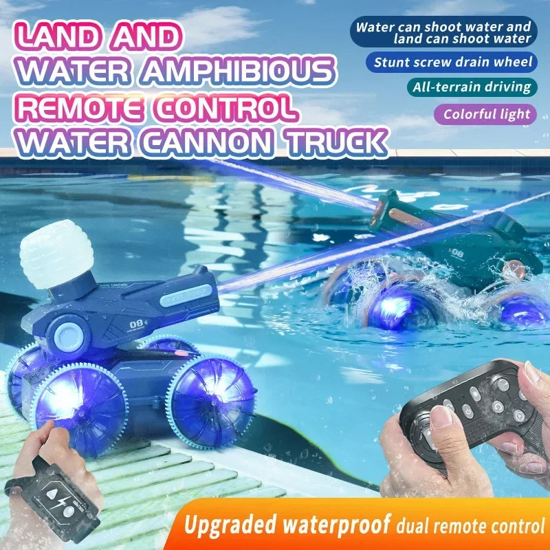 Aqua Racer™ – Dubbel Zo Stoer – RC Amfibie Raceauto