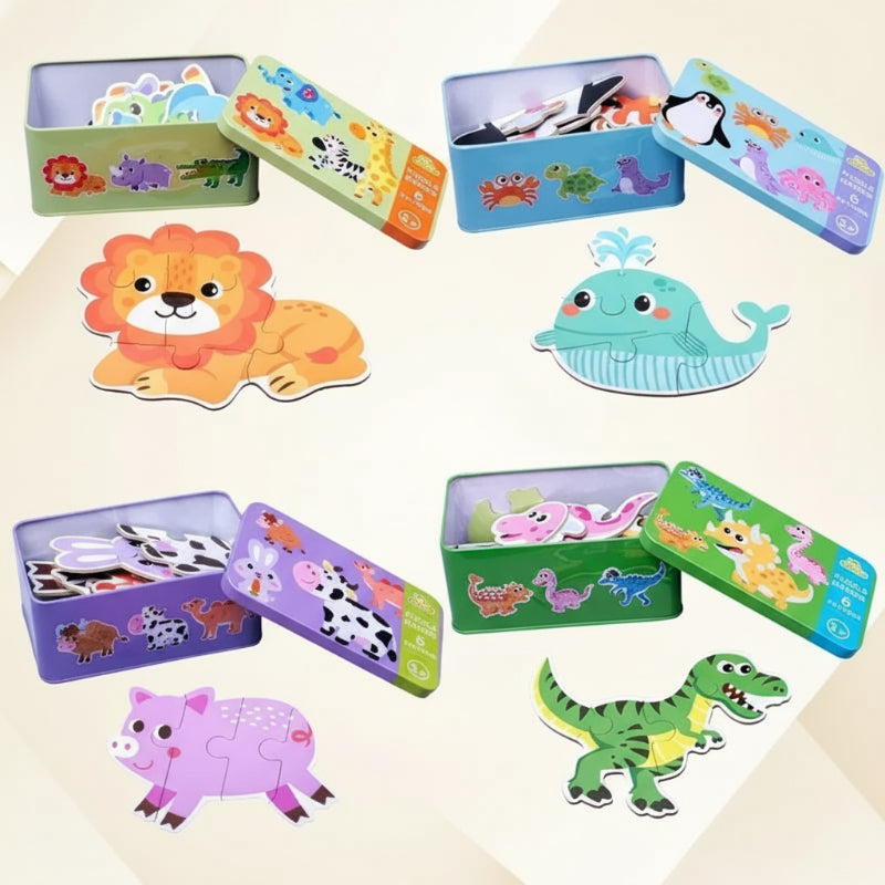 BrainBox – Leren & Spelen – 3D Houten Puzzel