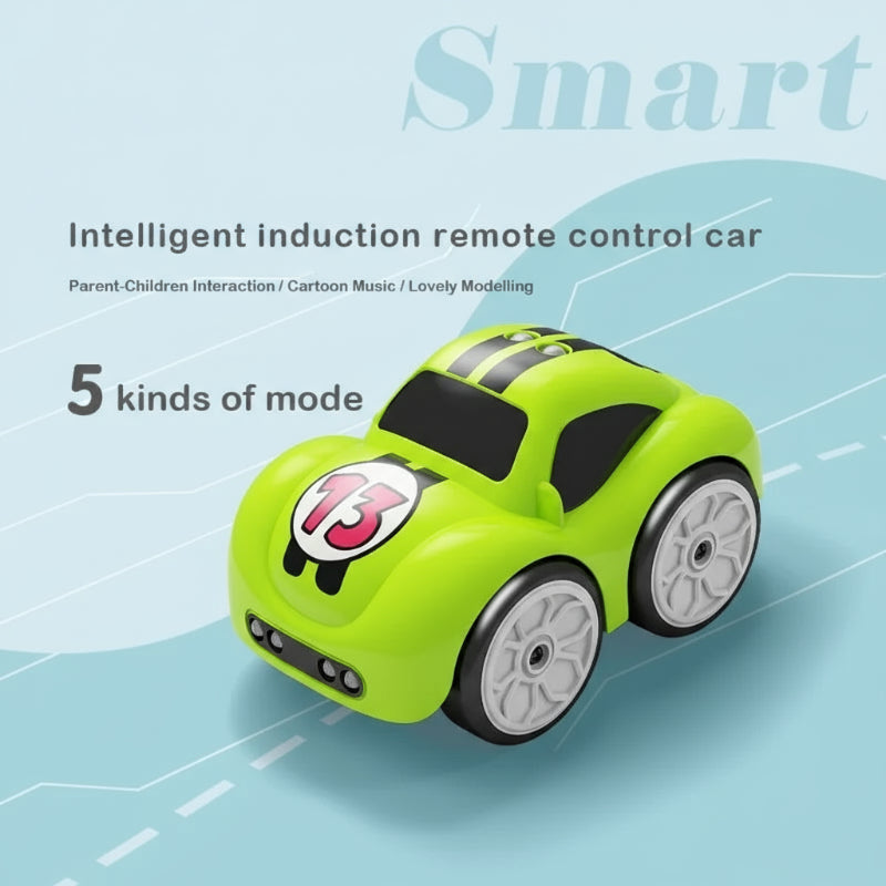 TinyRacer – Tekenplezier & Slim Rijden – Autonome Cartoon Auto
