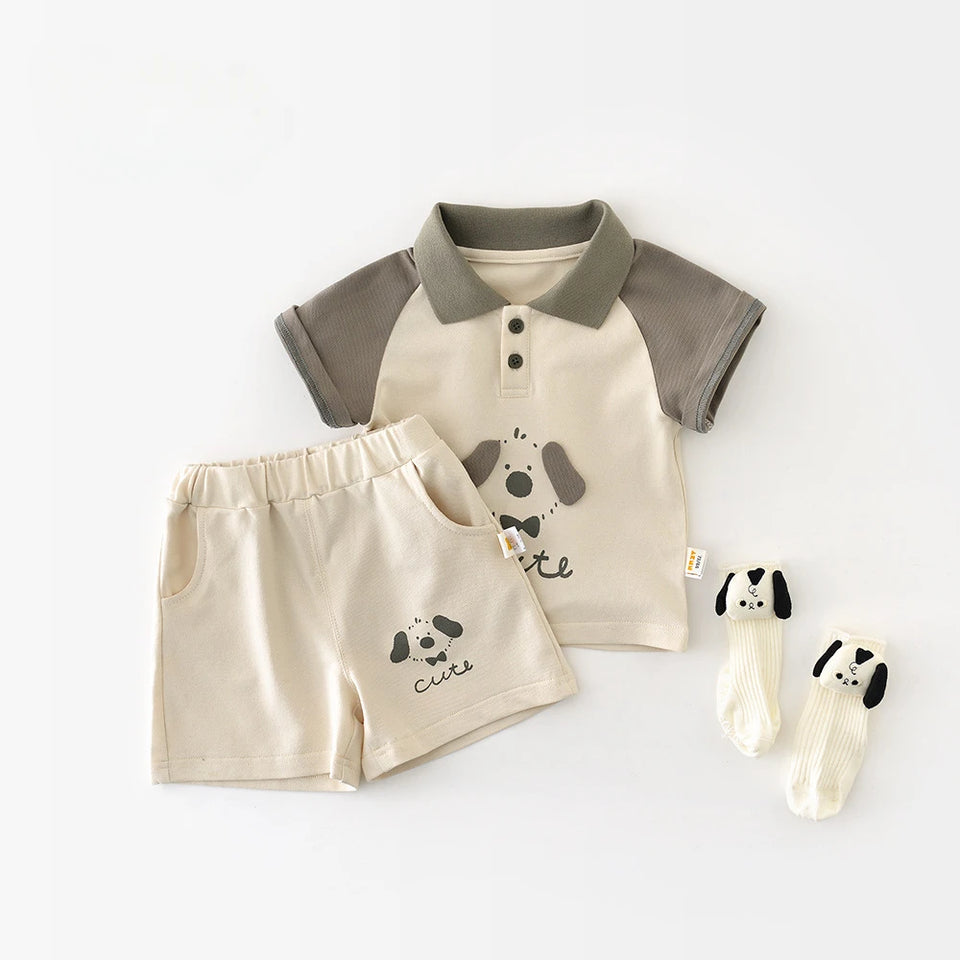 Mini Fashion™ – Stoer & Zomers – Honden Baby Setje