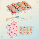 TinyKitchen – Creatief & Speels – Houten Koekjes Sorteerspel