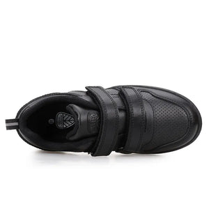 MonoWalk – Licht & Duurzaam – Leren Sneakers met Klittenband