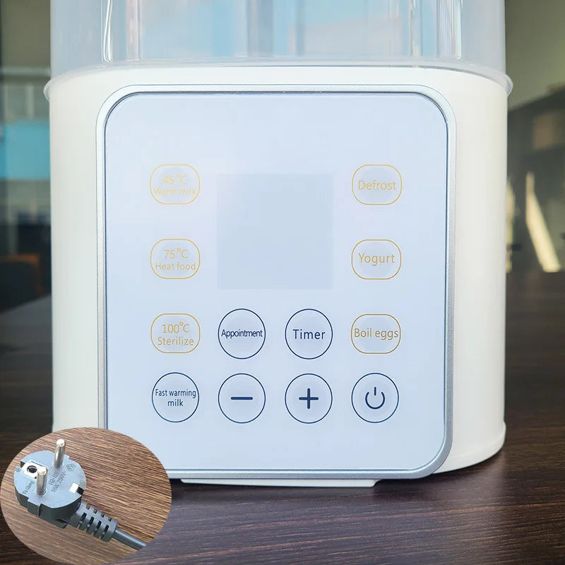 WarmEase - Altijd Perfect Warm - Multifunctionele 9-in 1 Flessenwarmer
