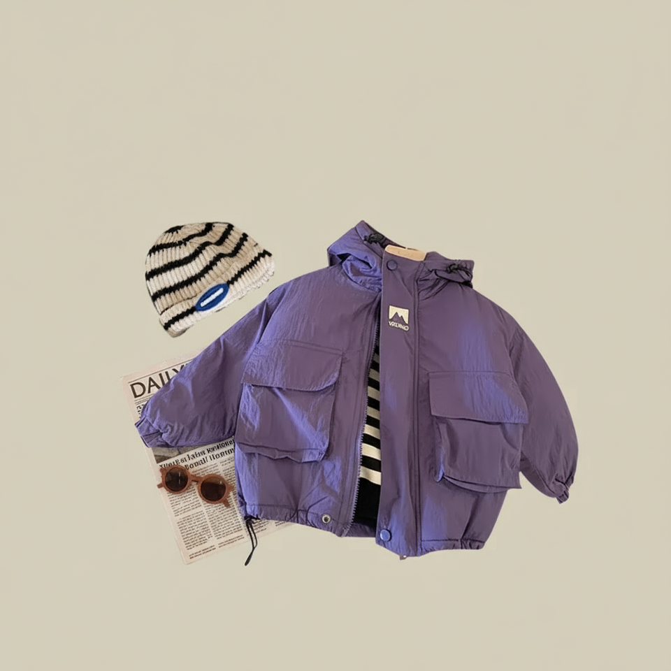 LiloWear – Winddicht & Waterafstotend – Kinder Windjas met Capuchon